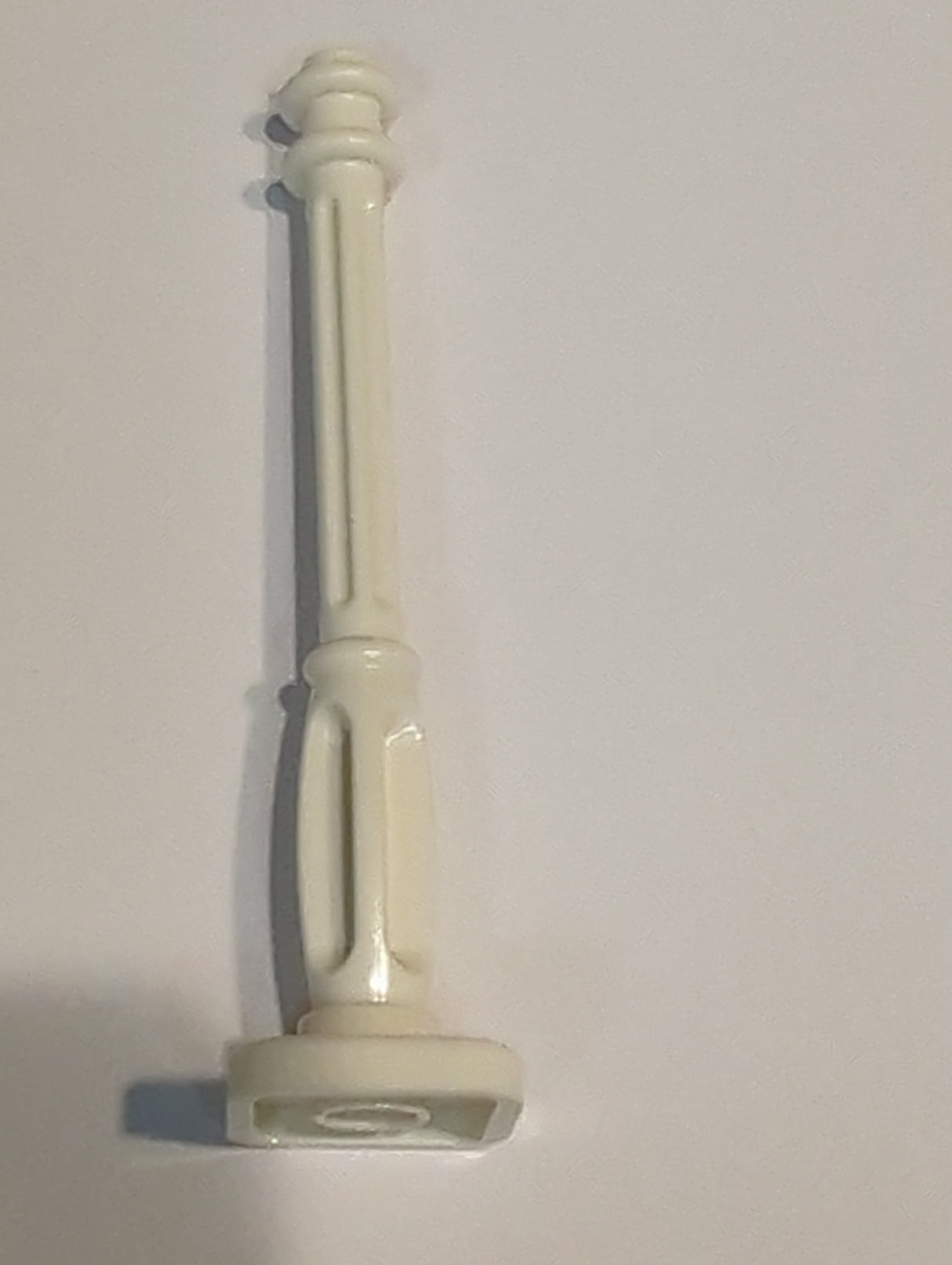 NEU Halterung 2 x 2 x 7 Laternenpfahl, 4 Basisflöten weiß