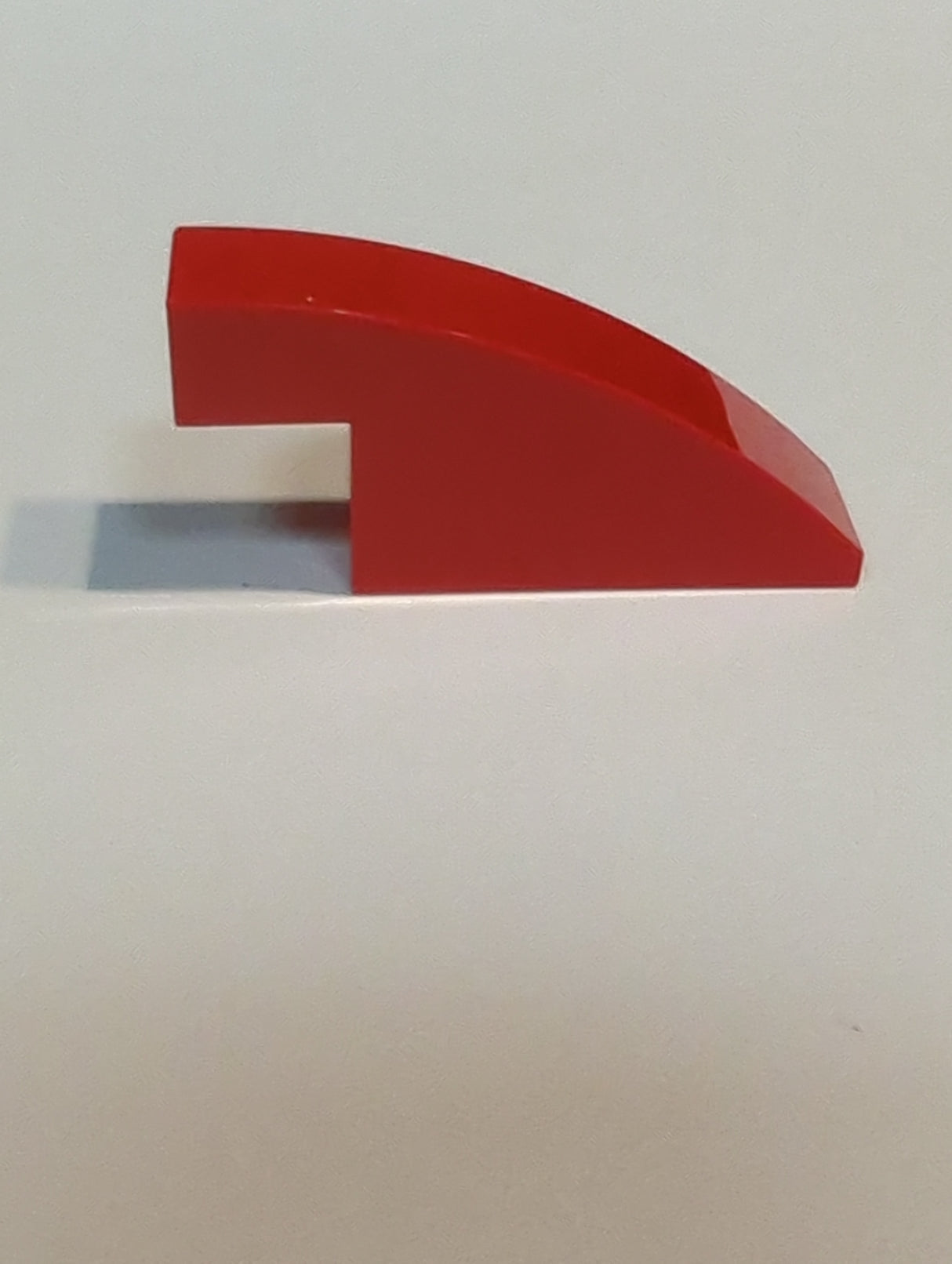 NEU Schrägstein, gebogene Form 4 x 1 x 1 2/3 rot