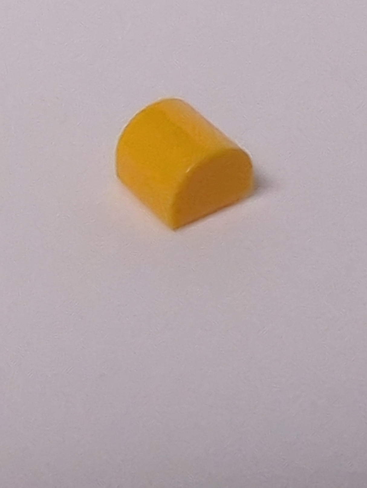 NEU 1 x 1 x 2/3 modifizierter Stein doppelt gebogen hellorange