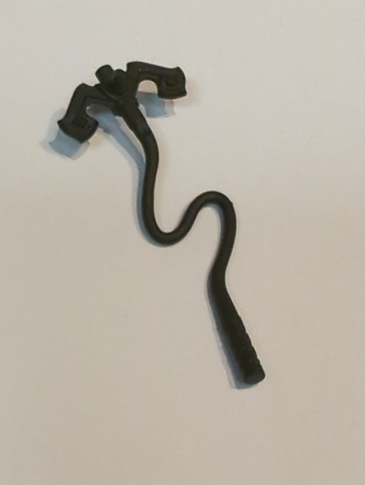 NEU Minifigur, Waffenpeitsche mit Enterhaken und Widerhaken schwarz