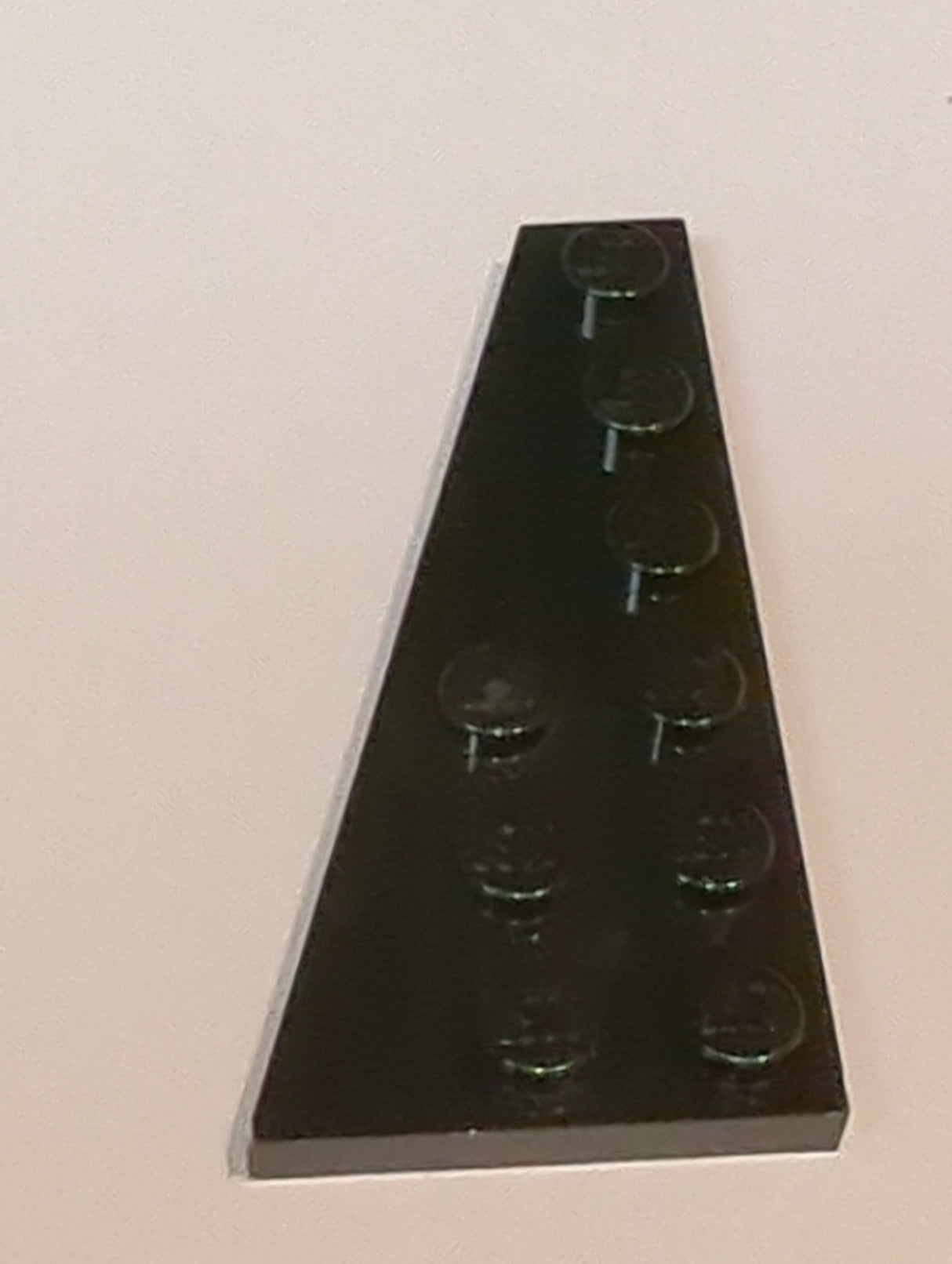 NEU Flügelplatte 6 x 3 links schwarz