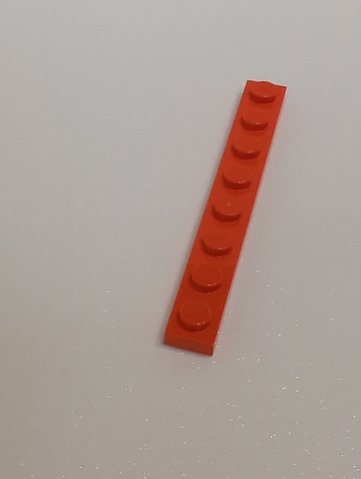 NEU Platte 1 x 8 rotorange