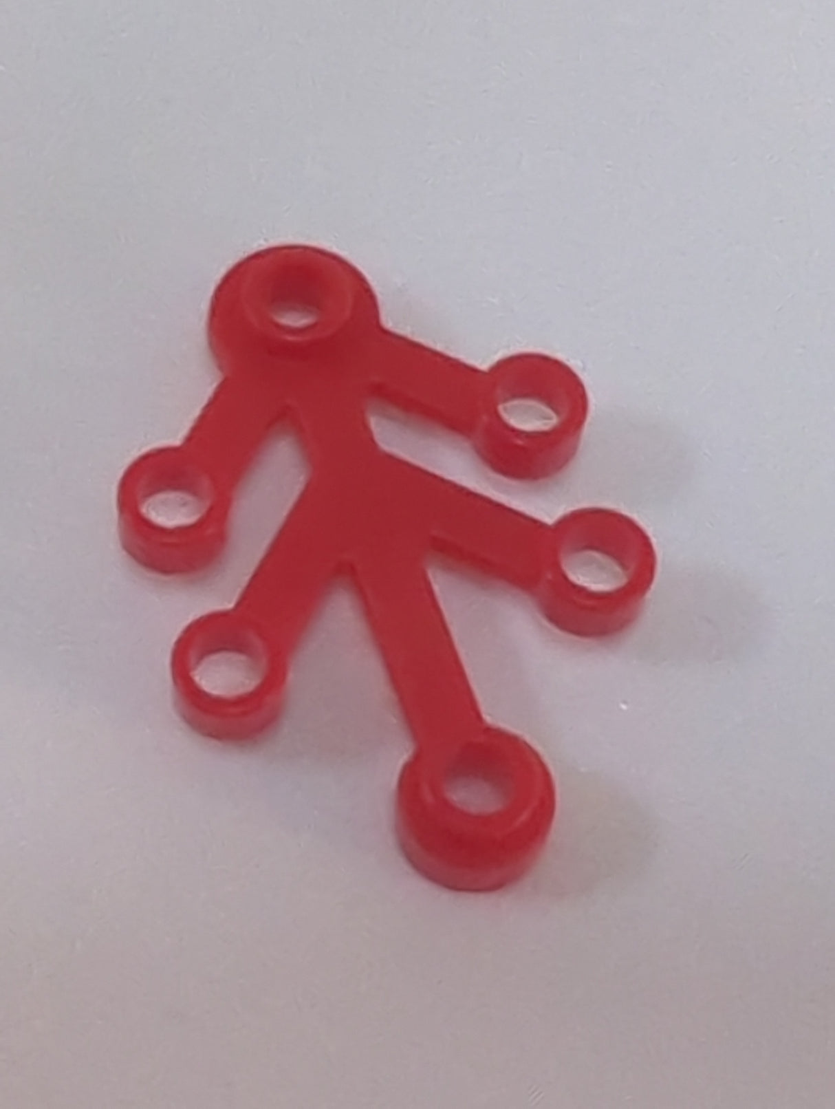 NEU Pflanzenblätter 4 x 3 rot