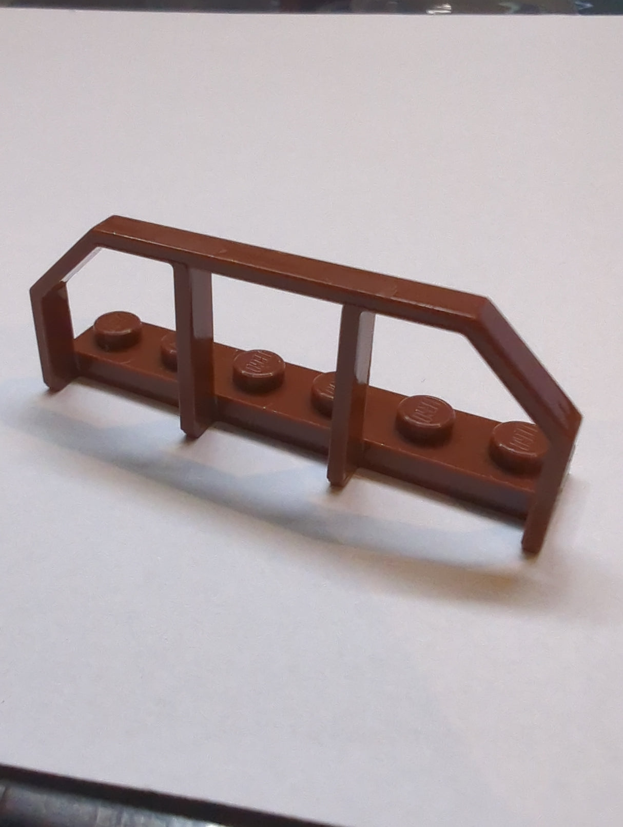 1x6 Zug Waggon Ende/Handlauf neubraun