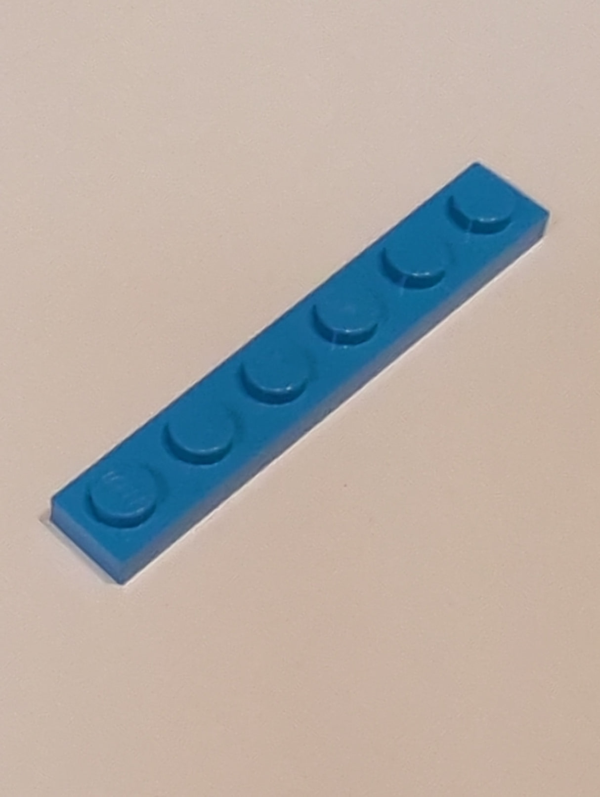 NEU Platte 1 x 6 dunkelazur