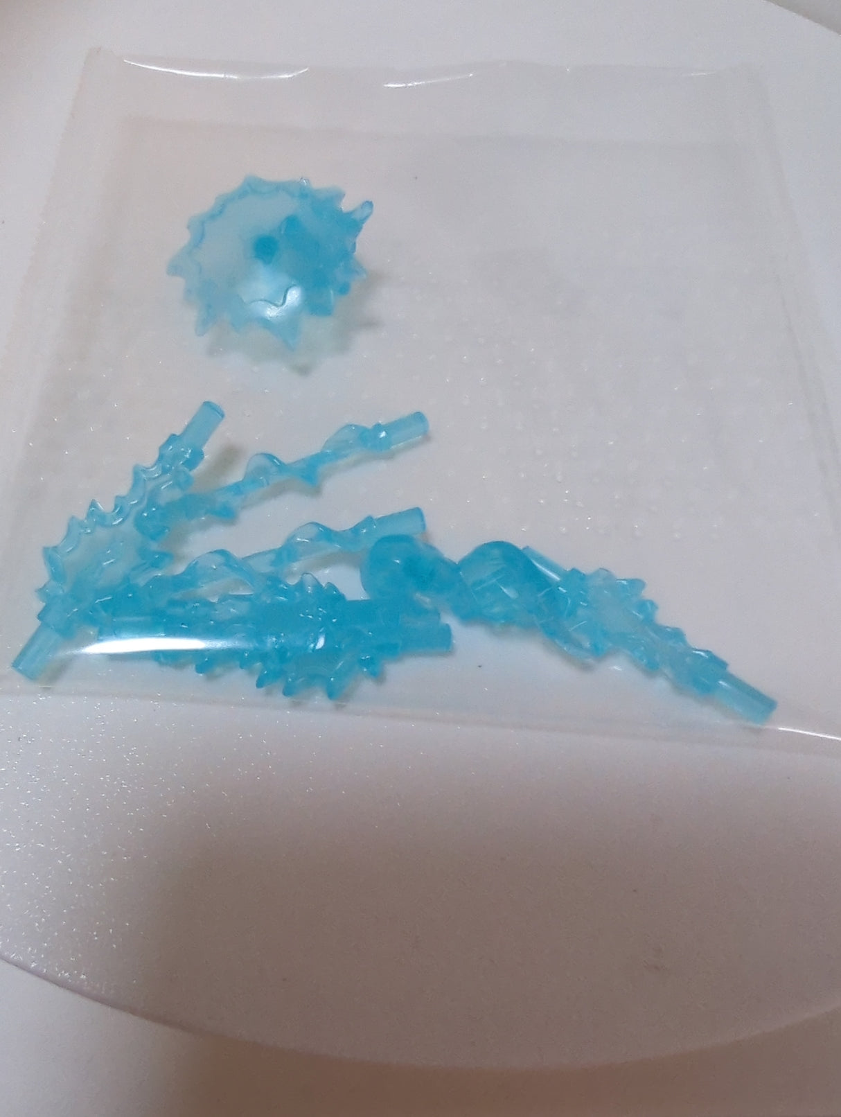 NEU Power Bursts, 10 in Tasche (Multipack) transparent hellblau