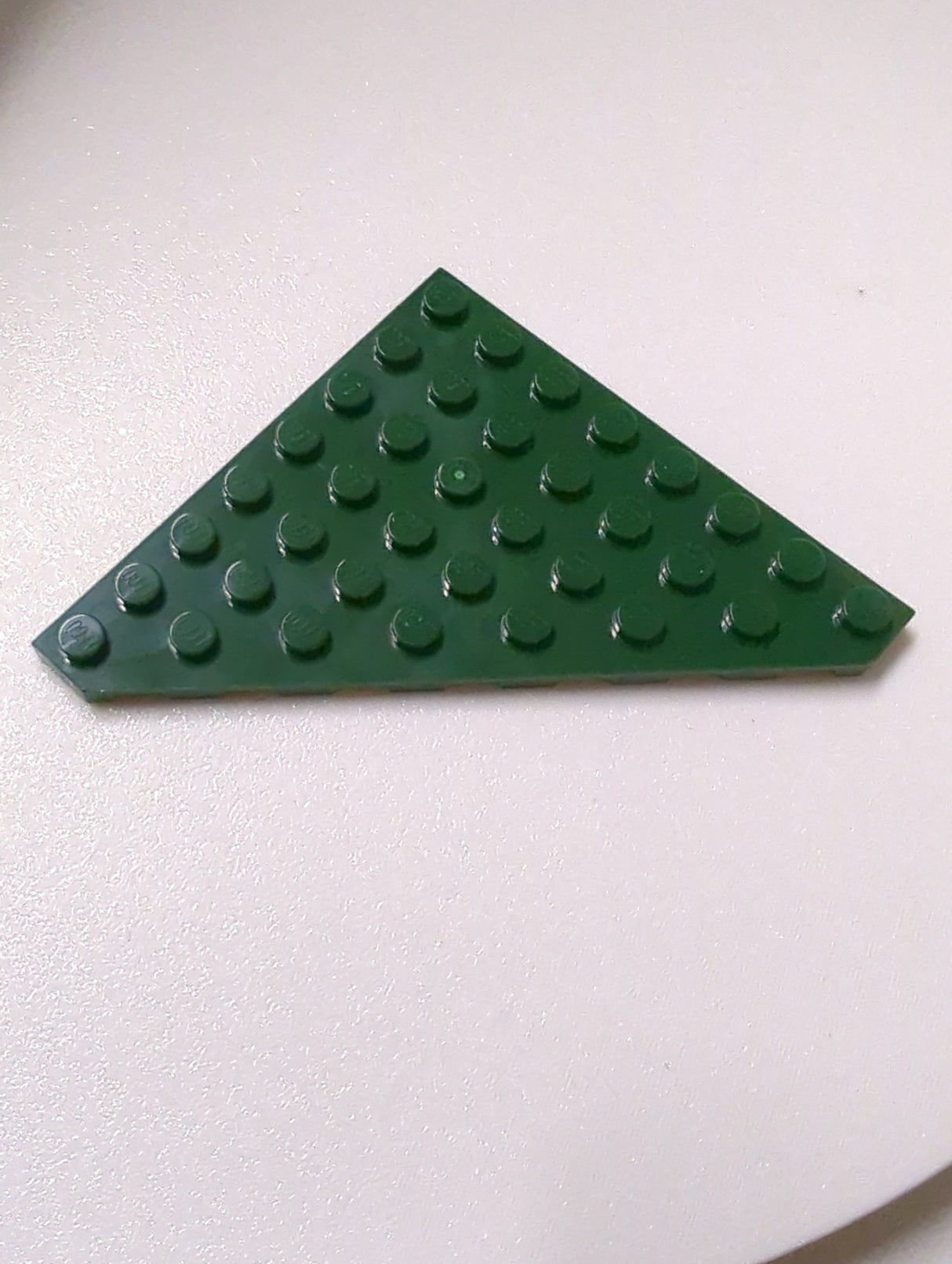 NEU Keil, Platte 8 x 8 geschnittene Ecke dunkelgrün