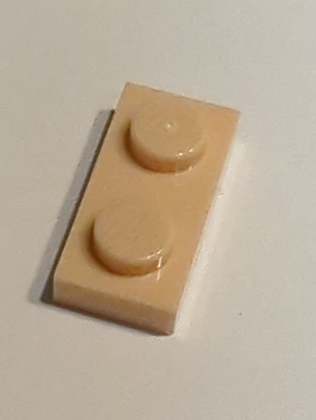 NEU Platte 1 x 2 nougat (hell)