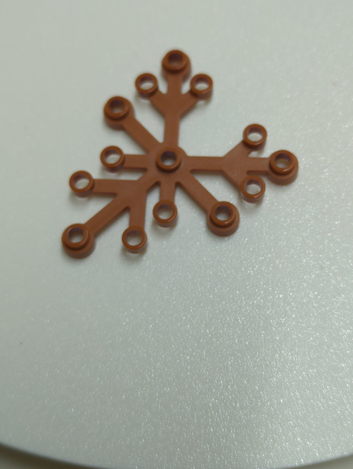 NEU Pflanzenblätter 6 x 5 dunkelorange