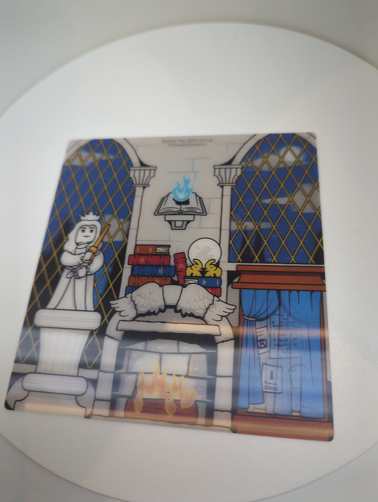 NEU Plastic 3D Backdrop with Ravenclaw Common Room Pattern