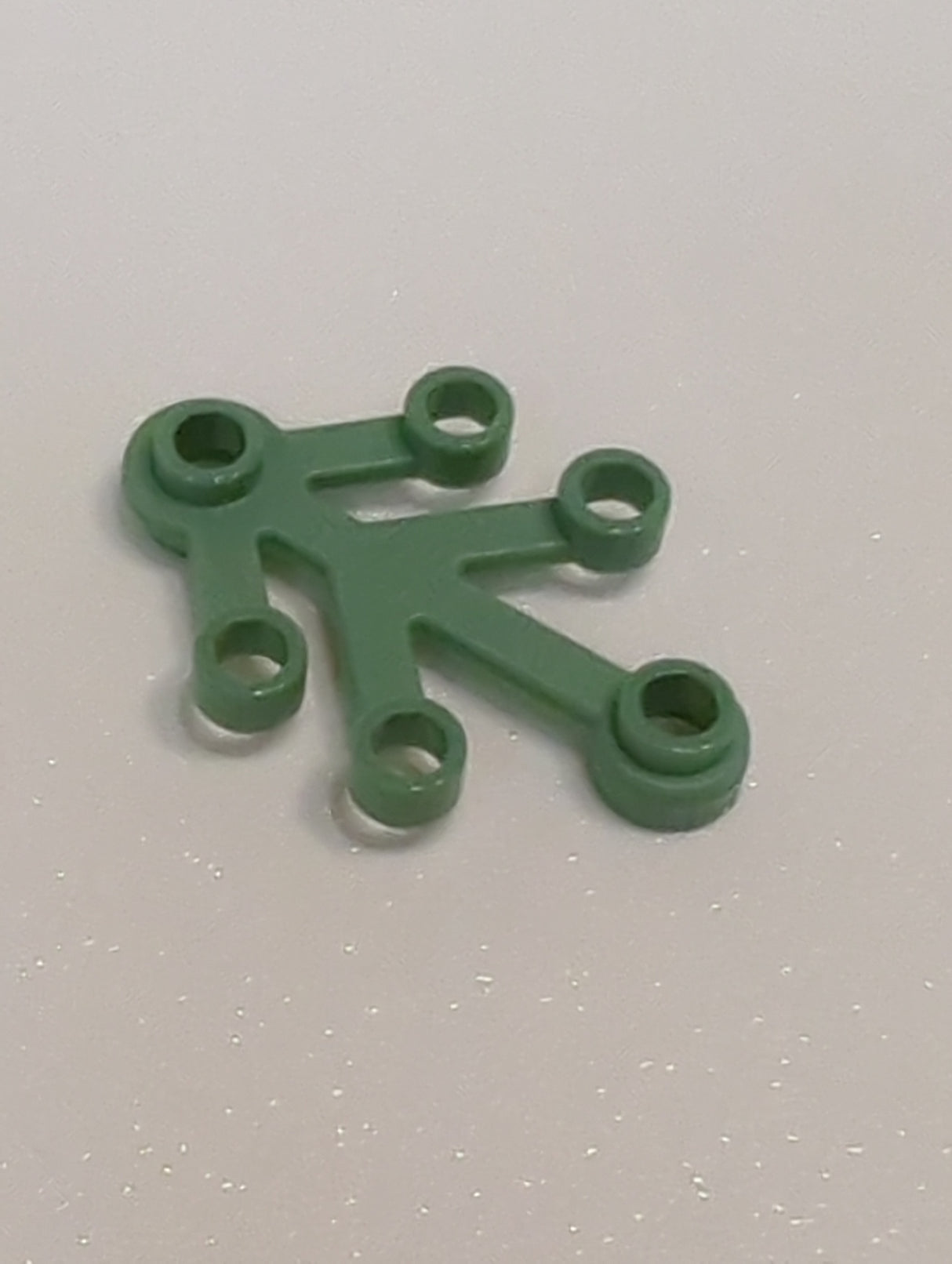 NEU Pflanzenblätter 4 x 3 sandgrün