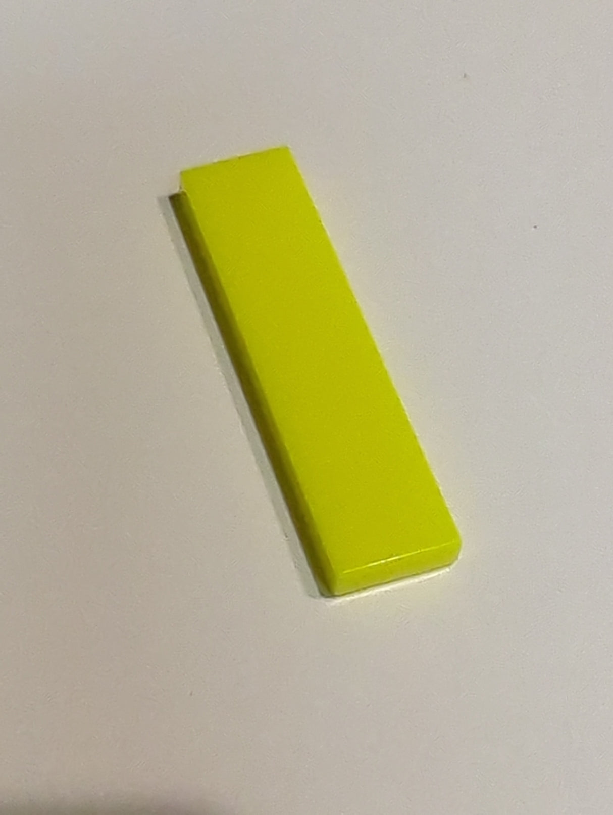 NEU Platte 1 x 4 neongelb