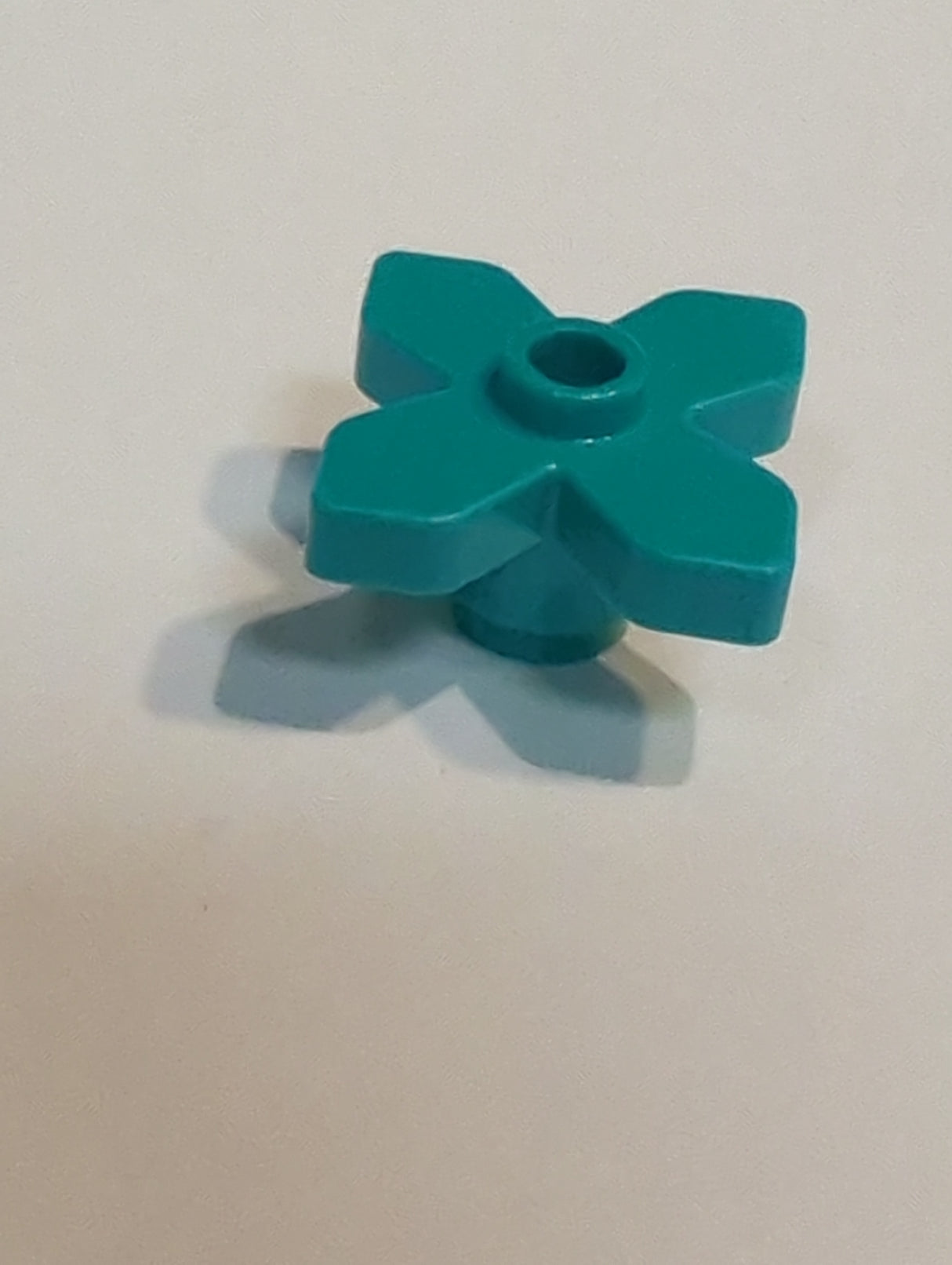 NEU Blumenstiel 2 x 2 türkis