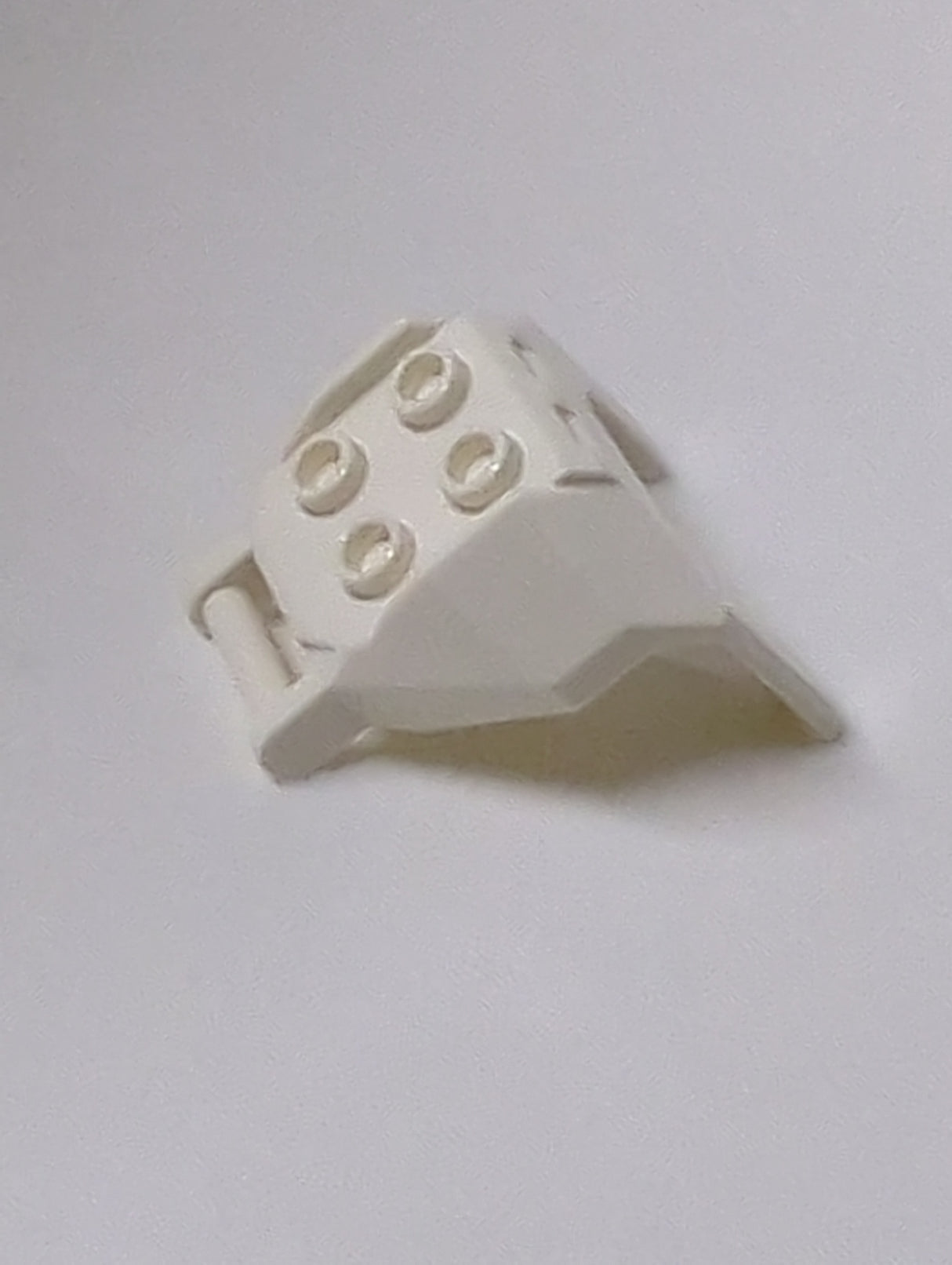 NEU Große Figurenrüstung, Truhe mit 4 Noppen und Stangengriff weiß