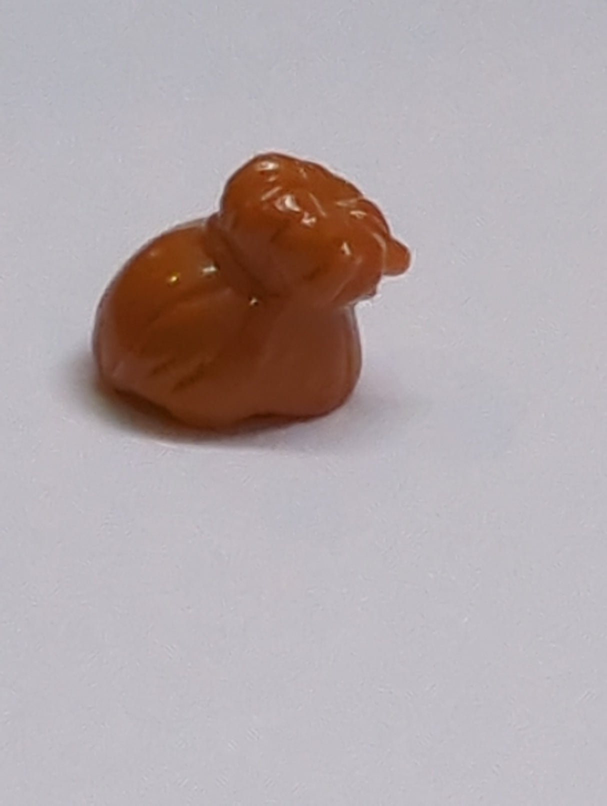 NEU Minifigur, Haare Weiblich Mit Großem Hohen Dutt dunkelorange