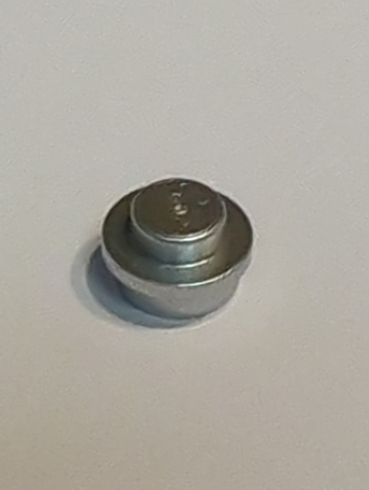 NEU Platte, Rund 1 x 1 silbermetallic