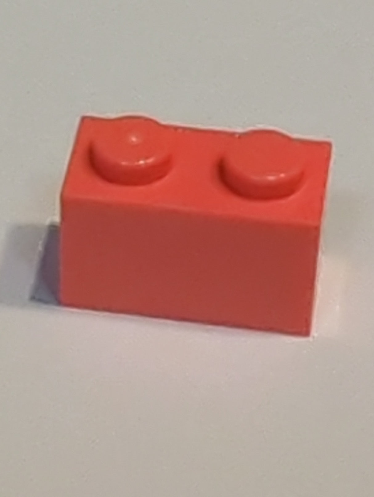 NEU Stein 1 x 2 koralle