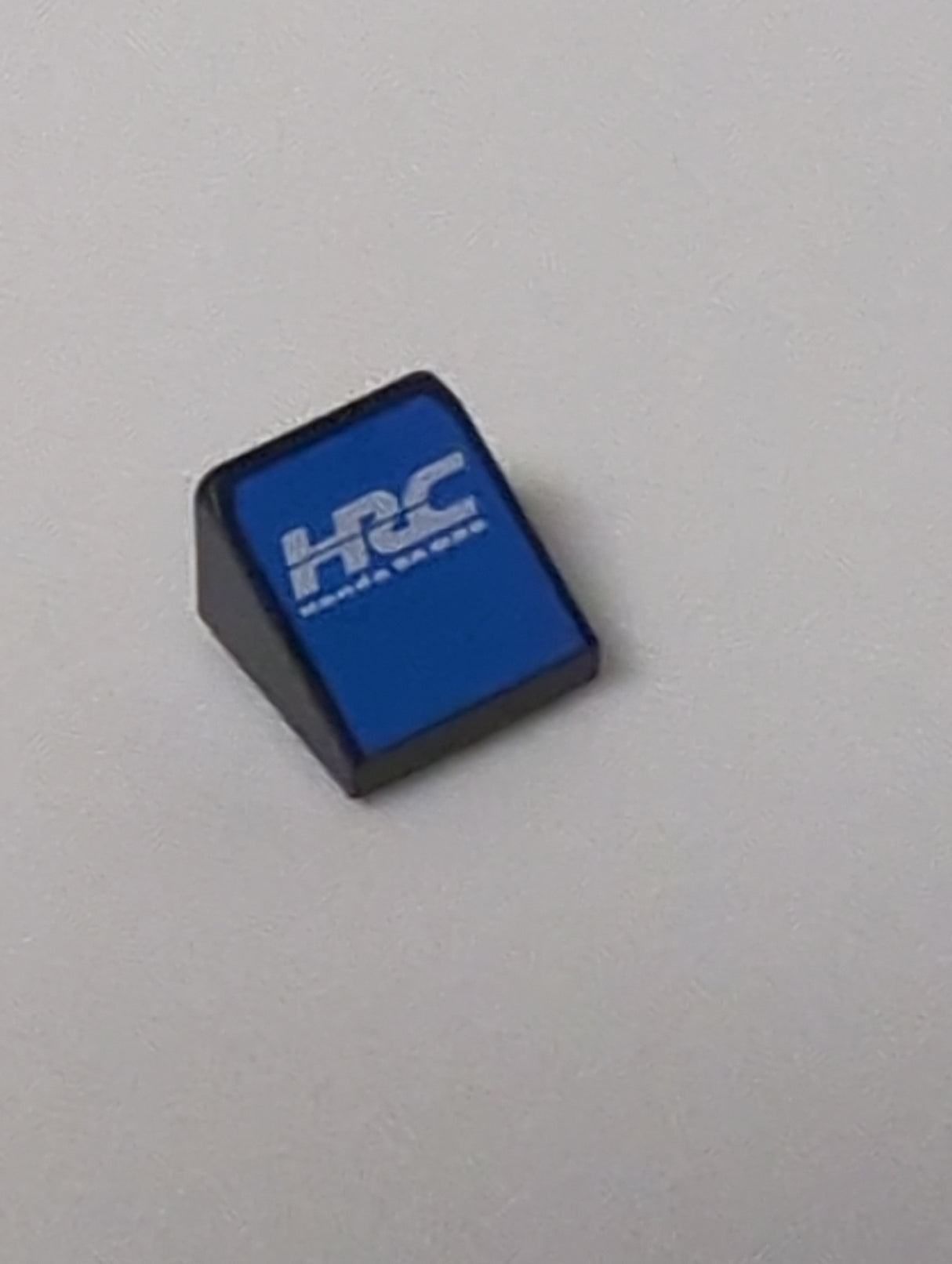 NEU Dachstein 30 1 x 1 x 2/3 mit weiß stilisiertem 'HRC' und 'Honda RACING' auf blauem Hintergrundmuster schwarz