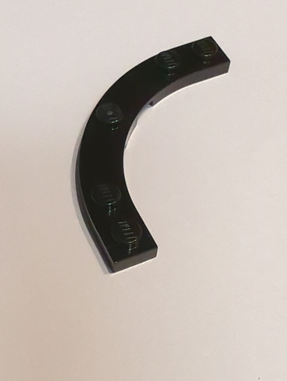 NEU Platte rund, Ecke 5 x 5 Macaroni schwarz