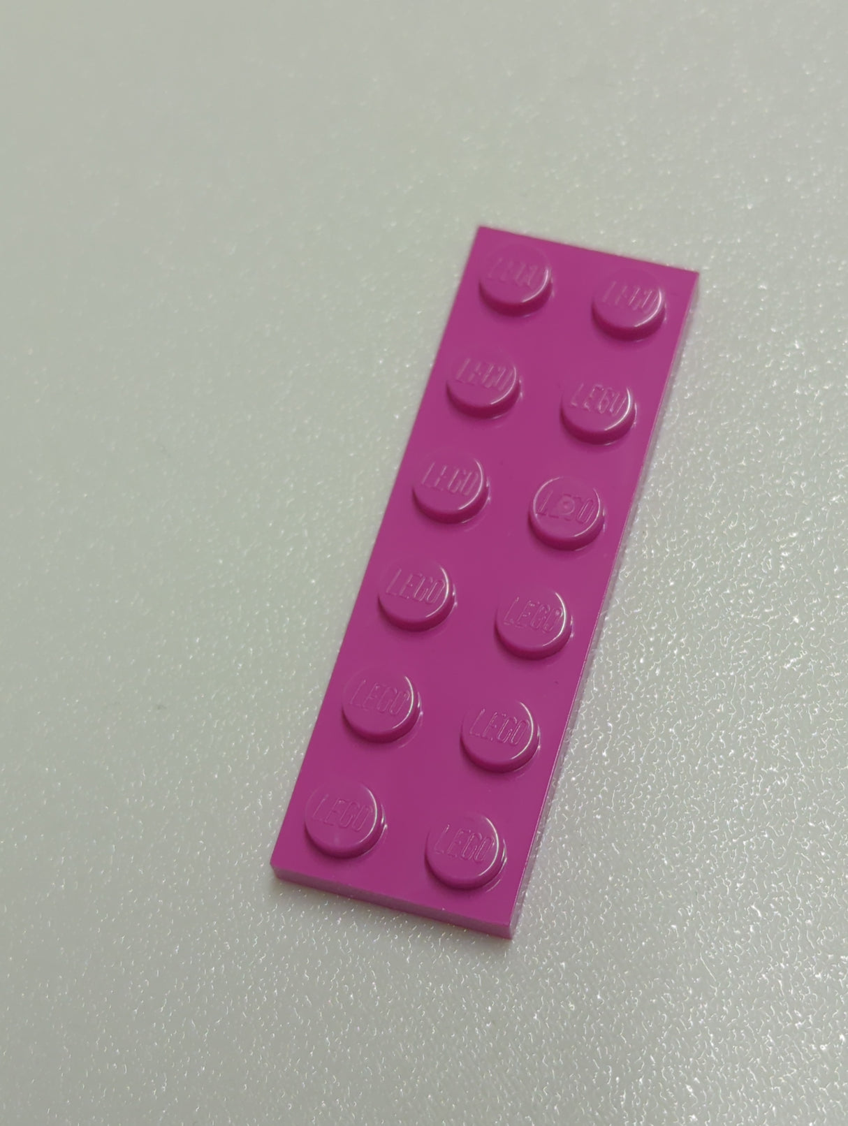 NEU Platte 2 x 6 knallpink