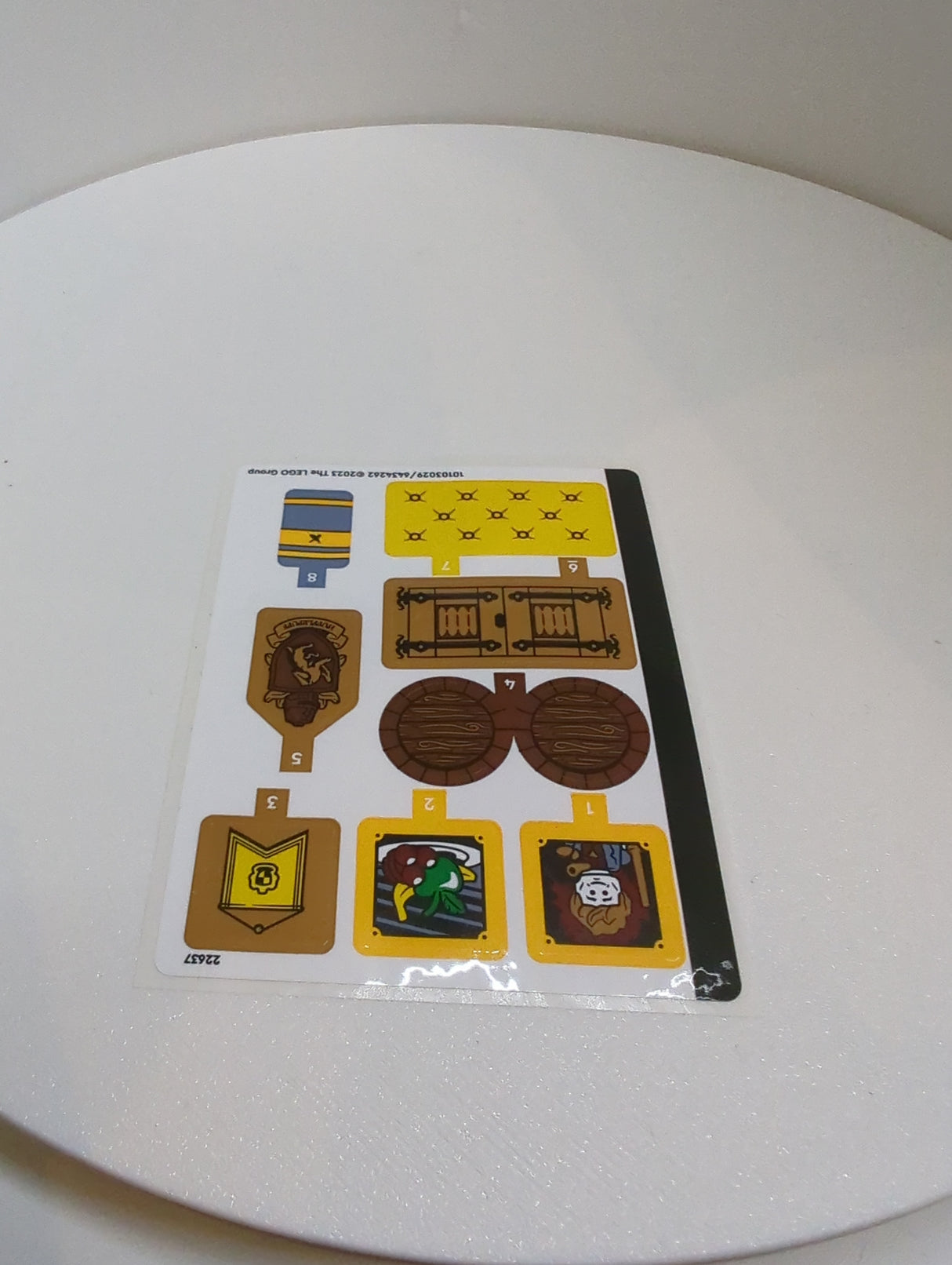 NEU Sticker Sheet for Set 76412 - (10103029/6434262)