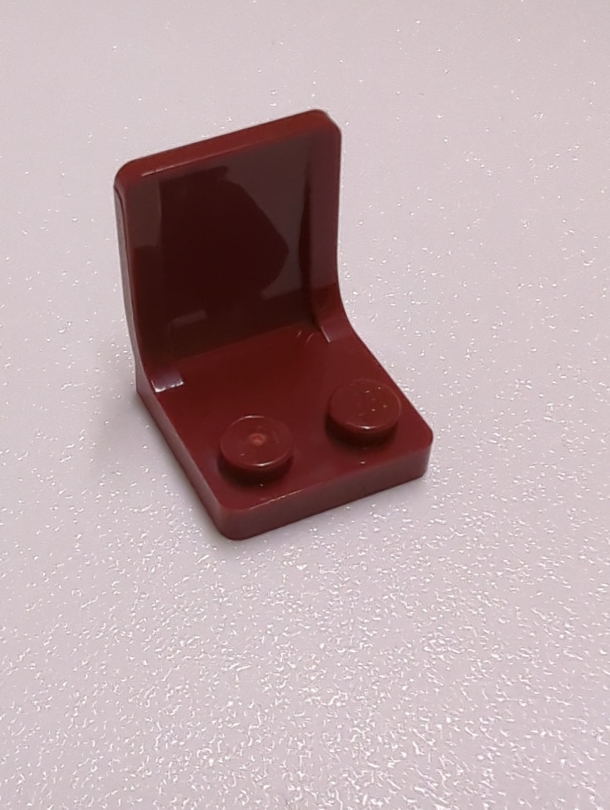NEU Minifigur, Utensil Sitz / Stuhl 2 x 2 dunkelrot