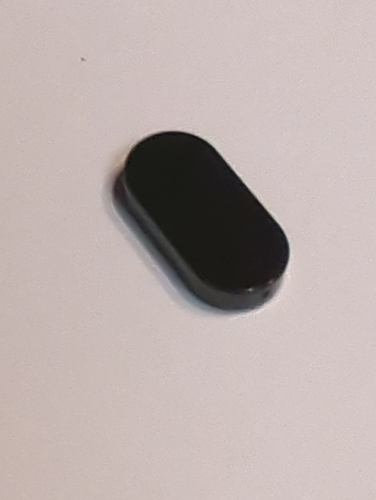 NEU Fliese, Rund 1 x 2 Oval schwarz