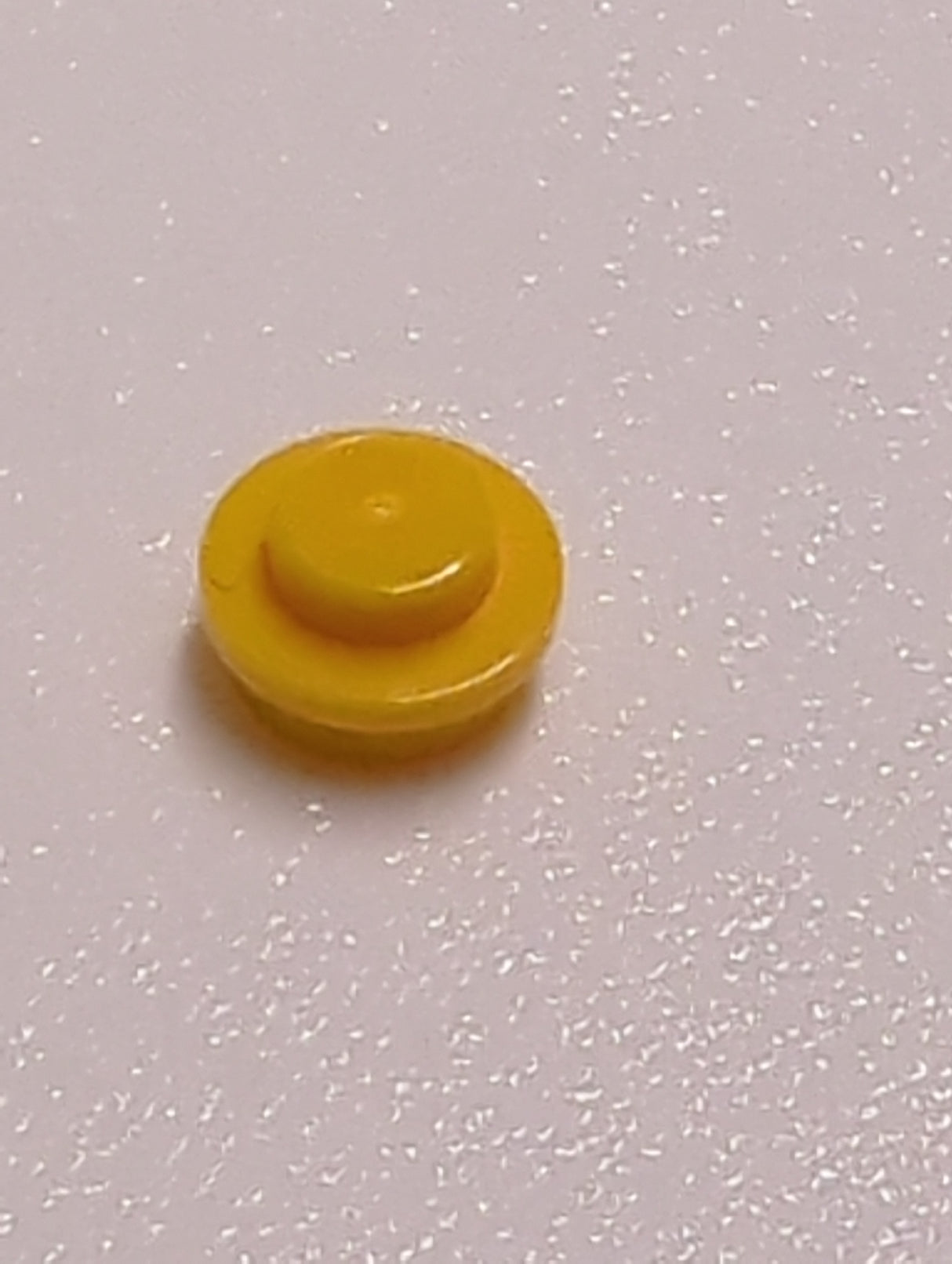 NEU Platte, Rund 1 x 1 hellorange