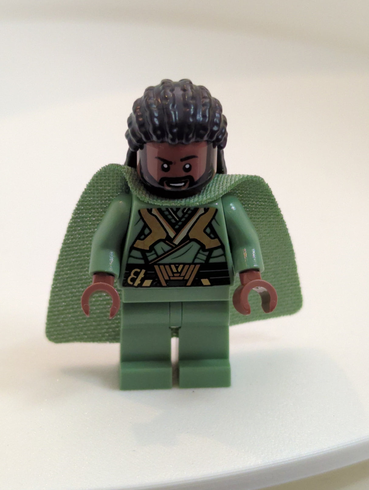 NEU Super Heroes Minifigur Karl Mordo - sandgrünes Outfit sh0832