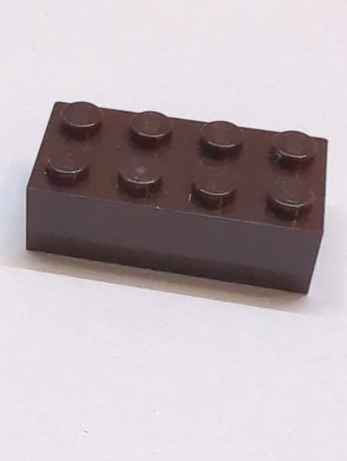 2x4 Stein dunkelbraun