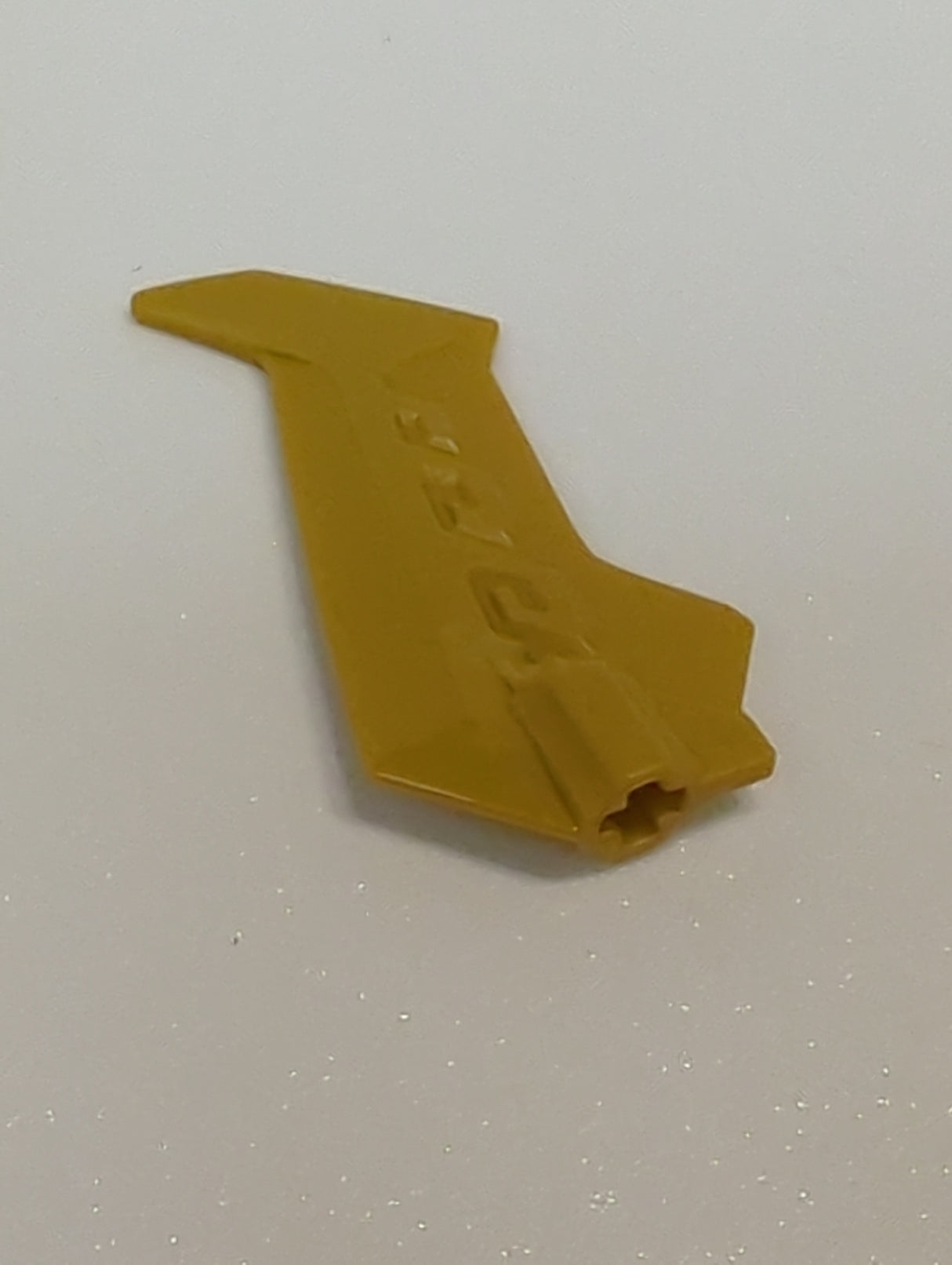 NEU Große Figurenwaffe, gezackte Klinge mit Achslöchern pearlgold