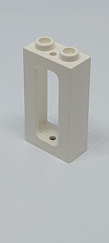 1x2x3 Fensterrahmen / Zugfenster weiß white