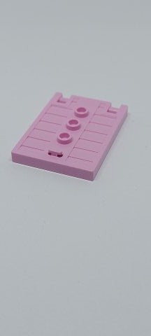 1x5x3 Tür mit 3 Noppen und Griff rosa bright pink bright pink