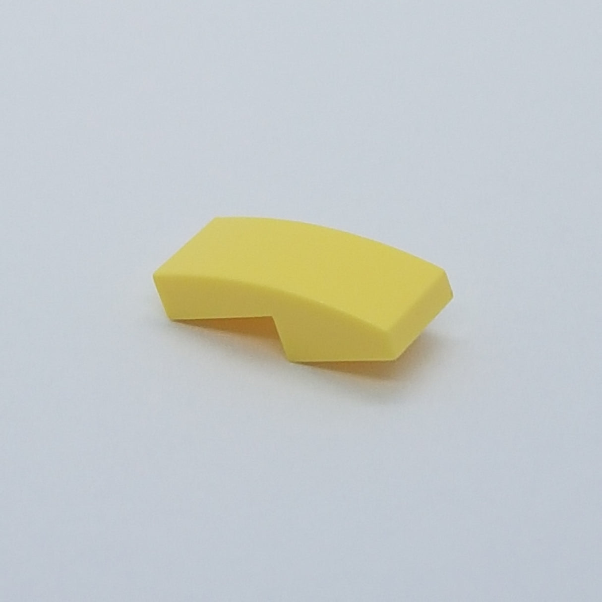 1x2 Halbbogenstein keine Noppen hellgelb bright light yellow