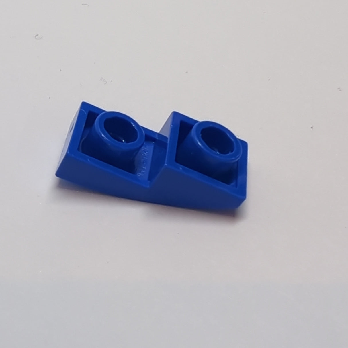 1x2 Halbbogenstein invertiert mit Noppen blau blue