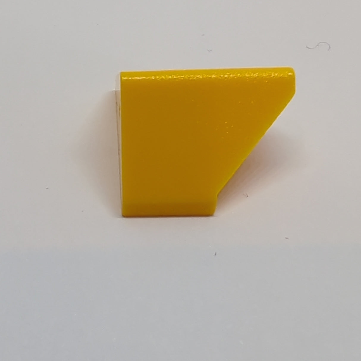 1x2 Dachfirst 45° mit Überstand mit Noppenhalter hellorange bright light orange