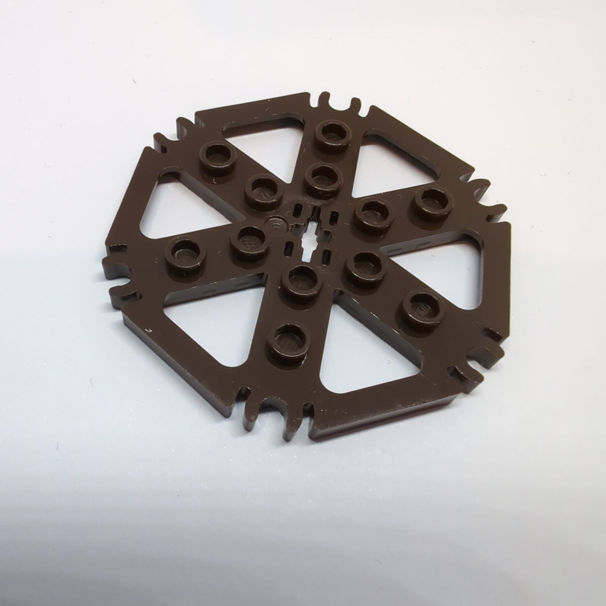 Technik Platte Rotorplatte 6, Clip Enden verbunden dunkelbraun dark brown