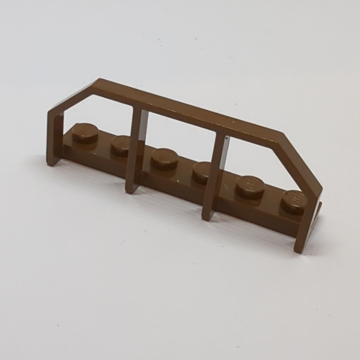 1x6 Zug Waggon Ende/Handlauf altbraun brown