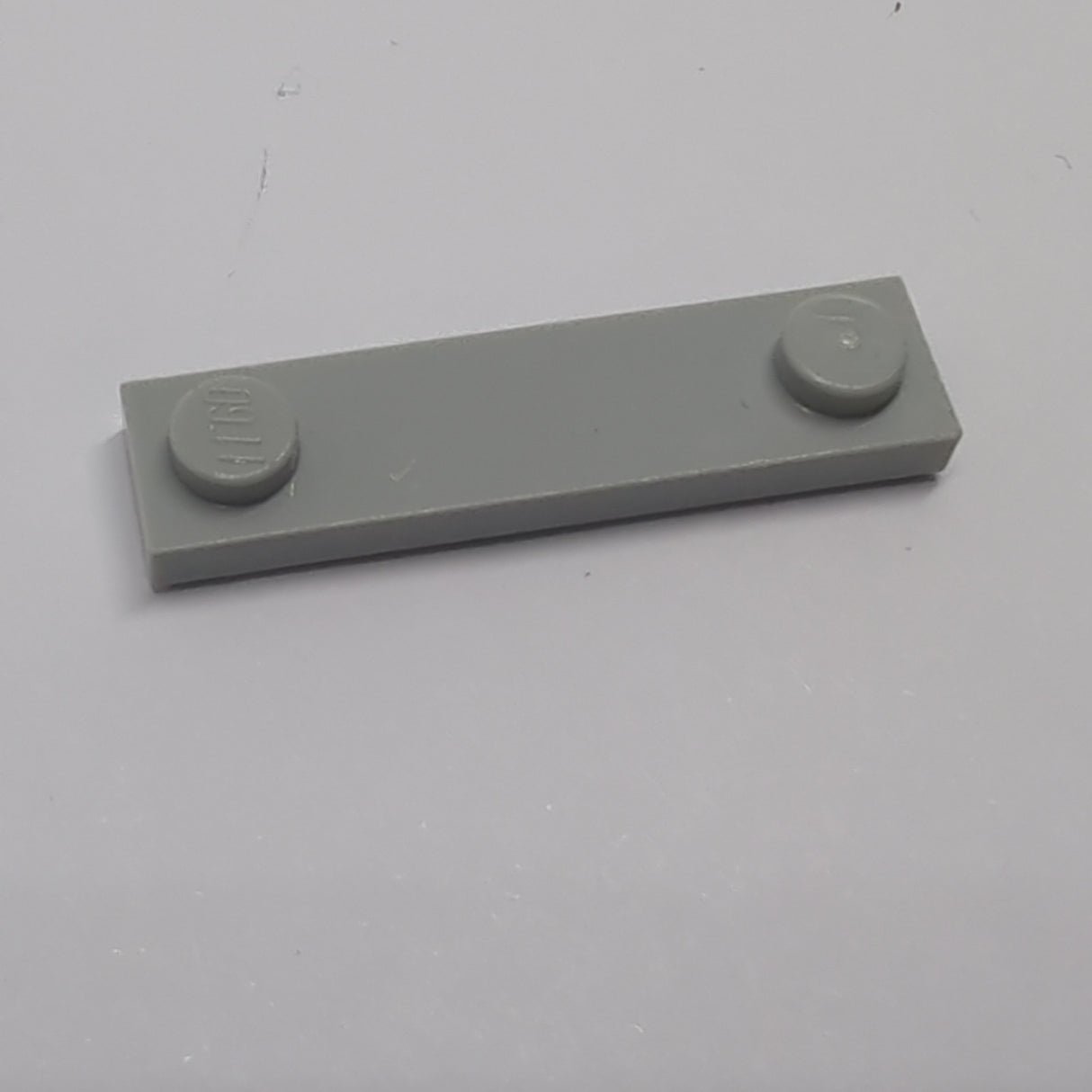 1x4 modifizierte Fliese mit Nut mit 2 Noppen außen neuhellgrau light bluish gray