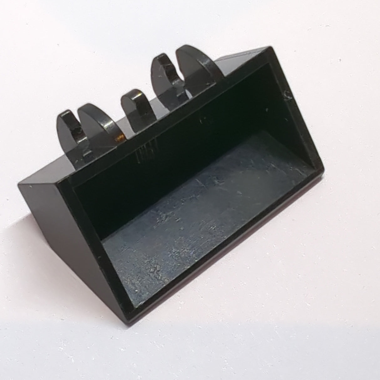 2x4x2 Baggerschaufel/Trecker ohne Zähne schwarz black