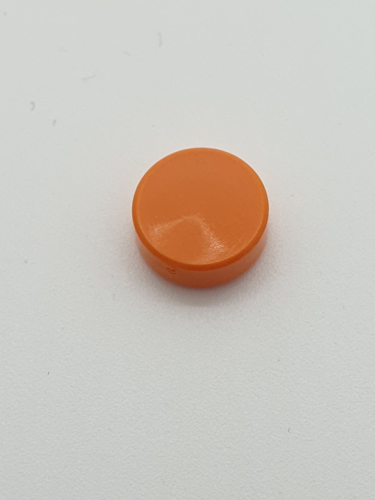 1x1 Fliese rund orange