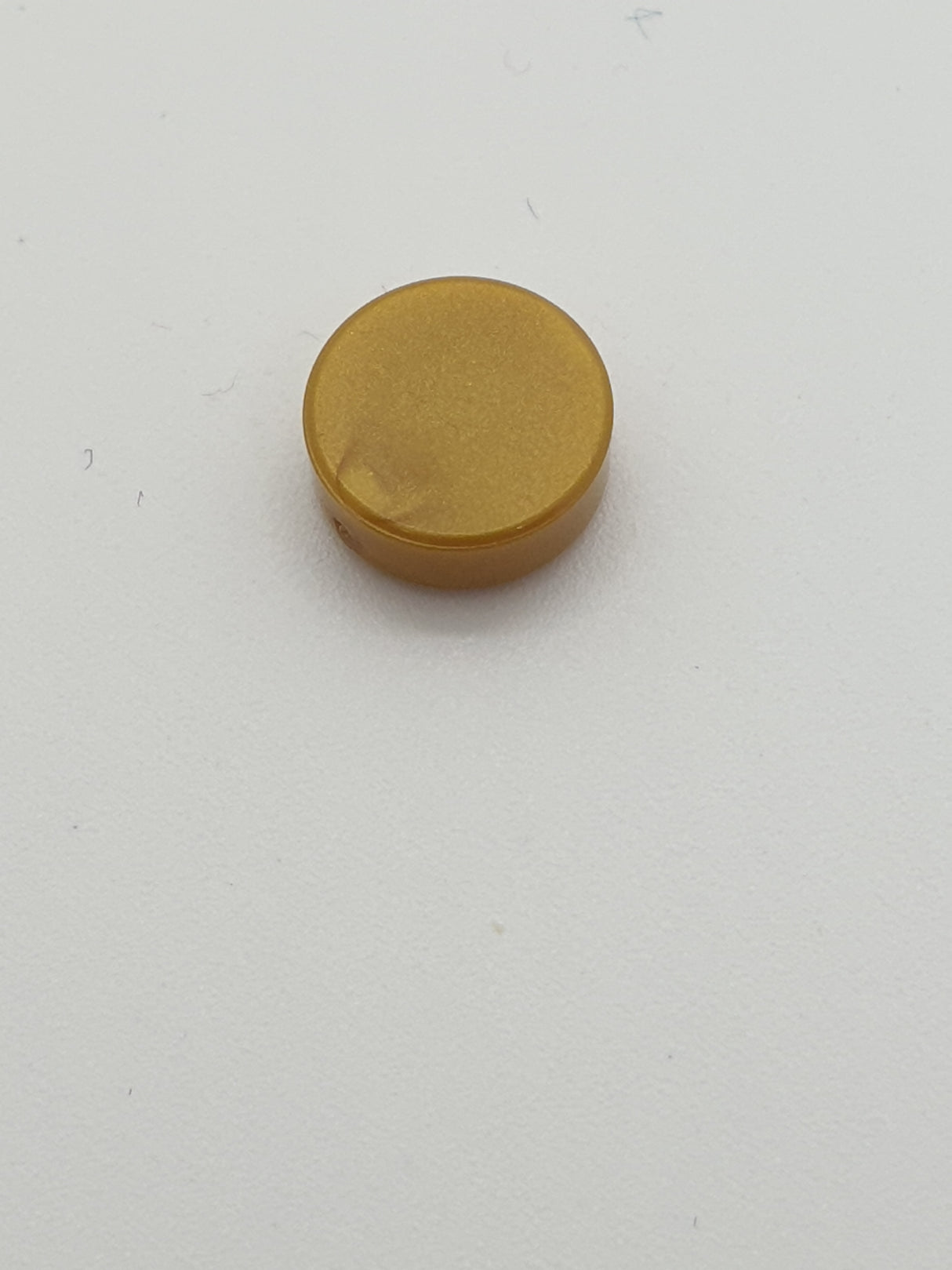 1x1 Fliese rund pearlgold pearl gold