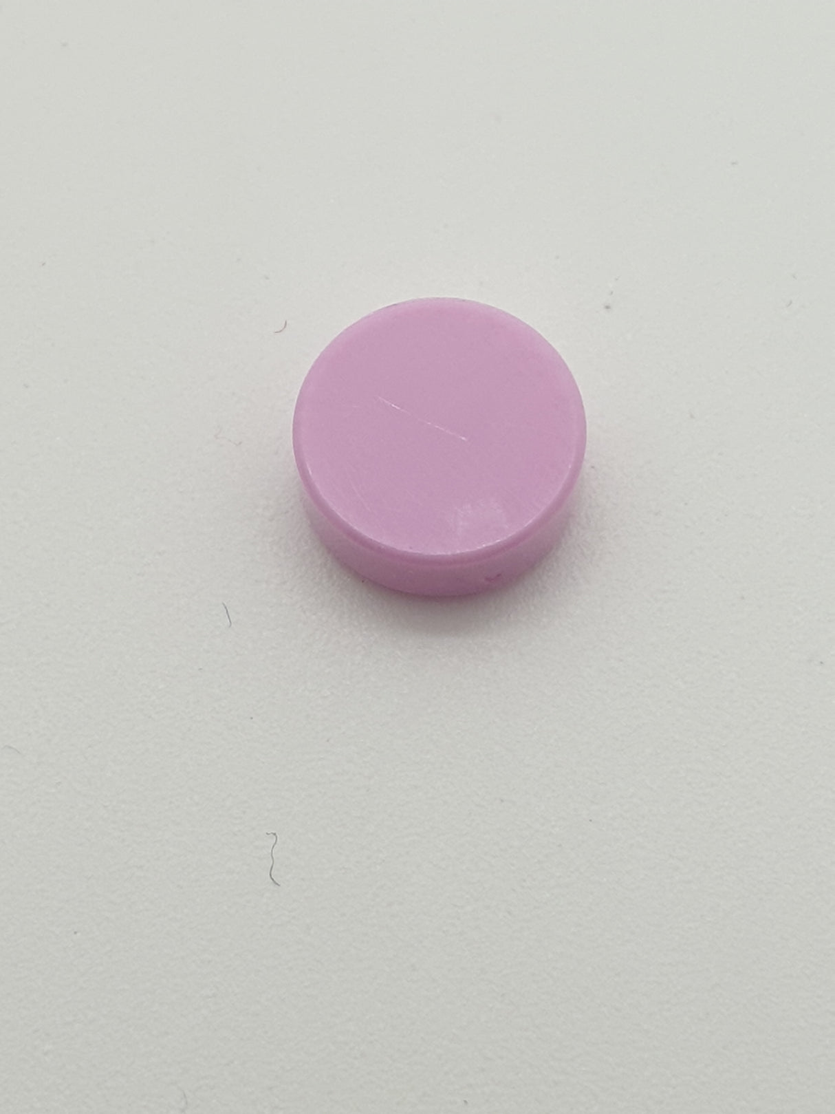 1x1 Fliese rund rosa bright pink