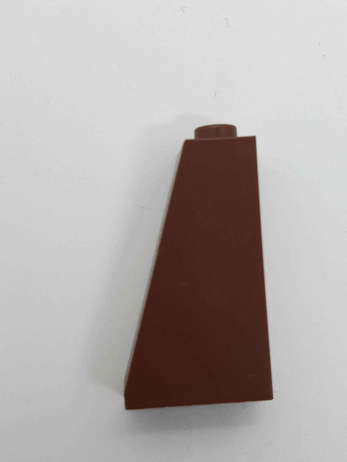 1x2x3 Dachstein 75° offene Noppe, zum Stein geschlossen neubraun reddish brown