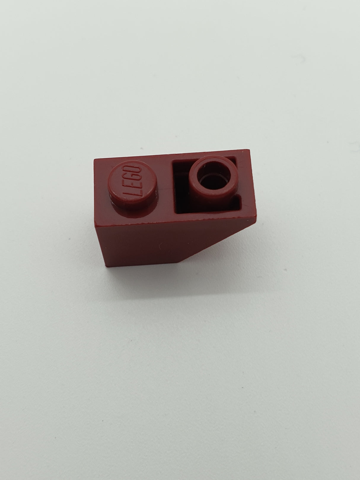 1x2 Dachstein klein Invert dunkelrot