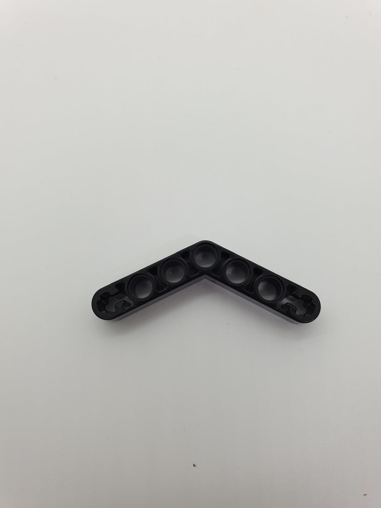 1x7 (4-4) Technik Liftarm gebogen breit schwarz black