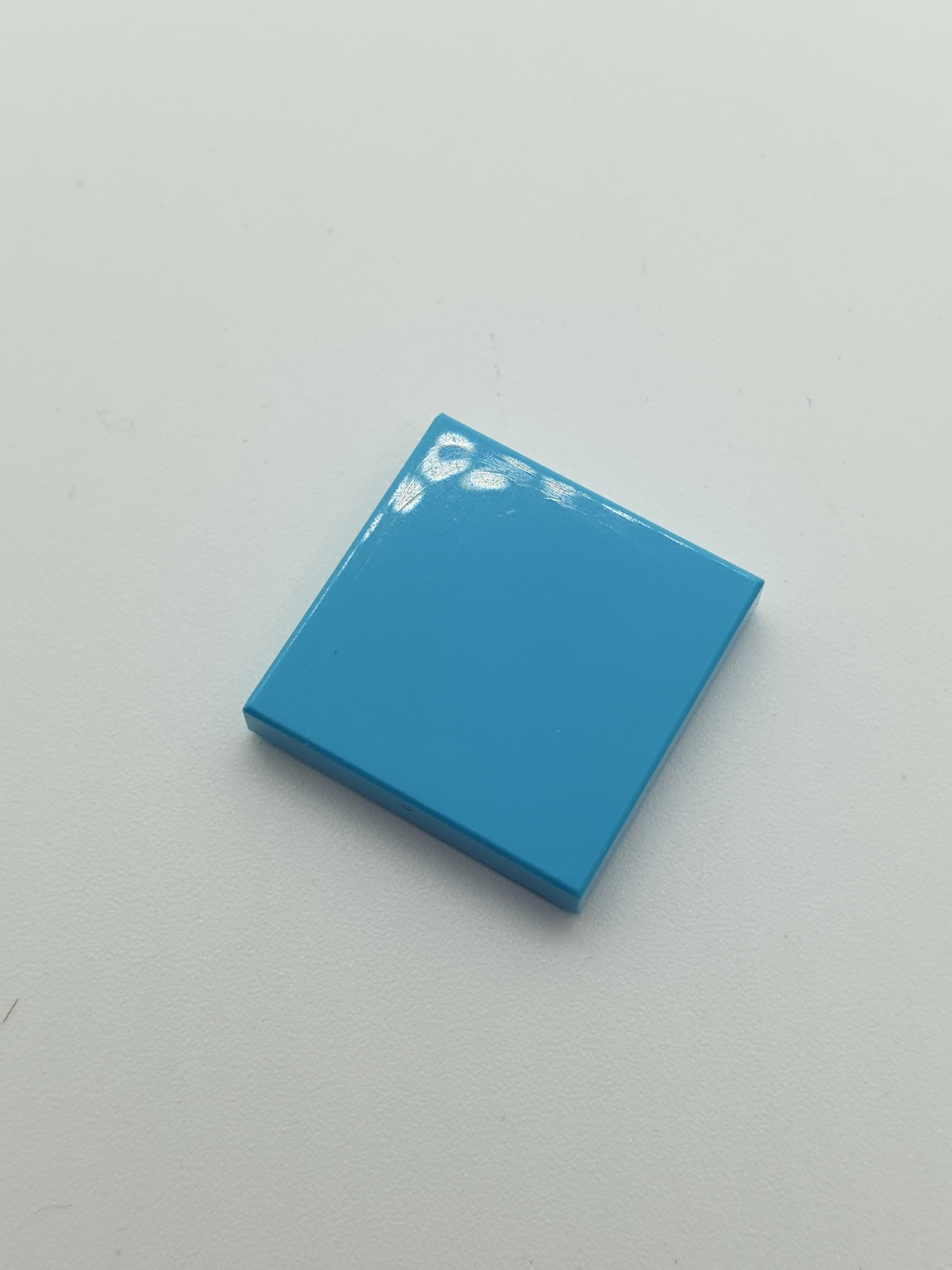 2x2 Fliese mittelblau