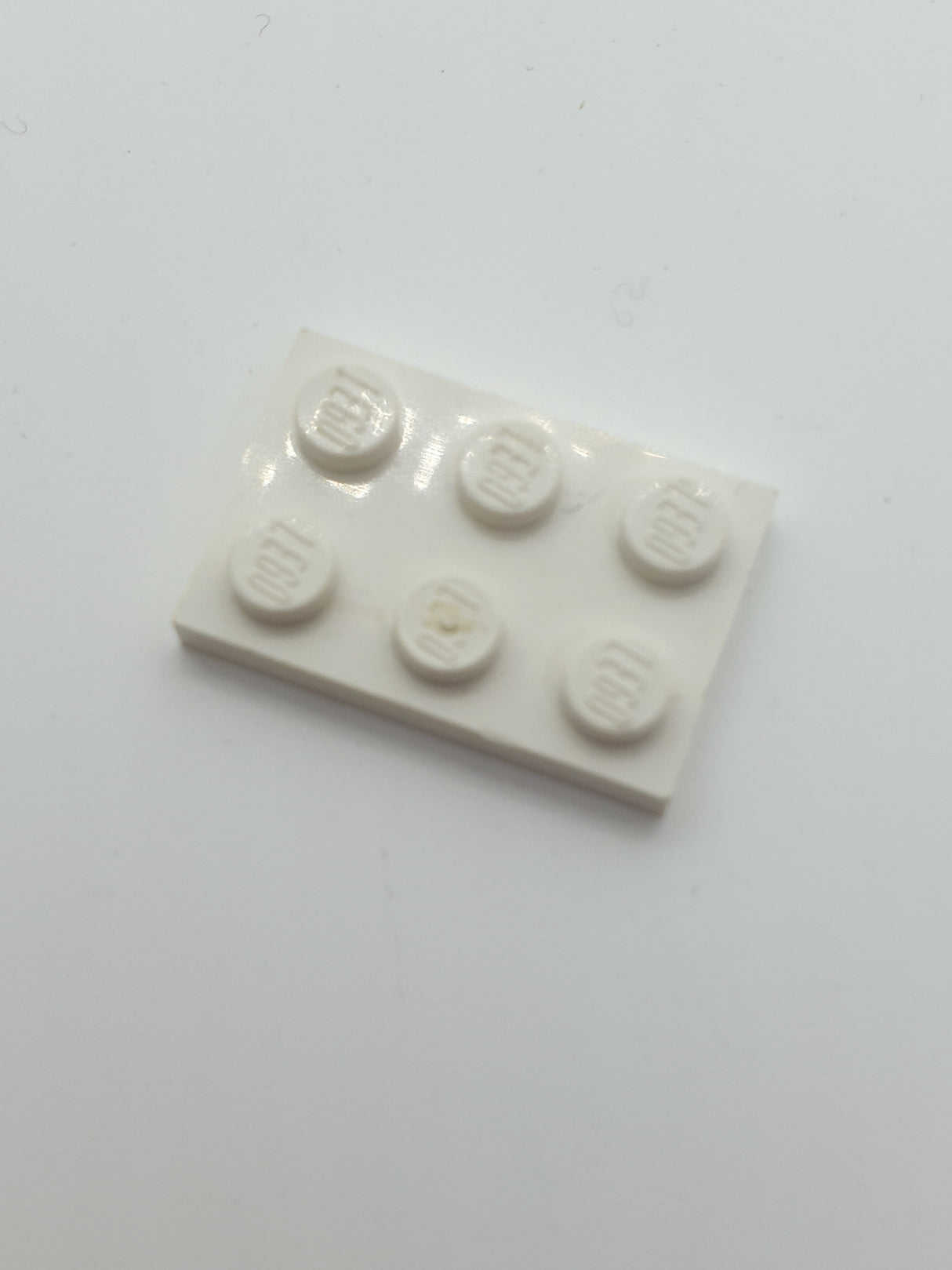 2x3 Platte weiß white