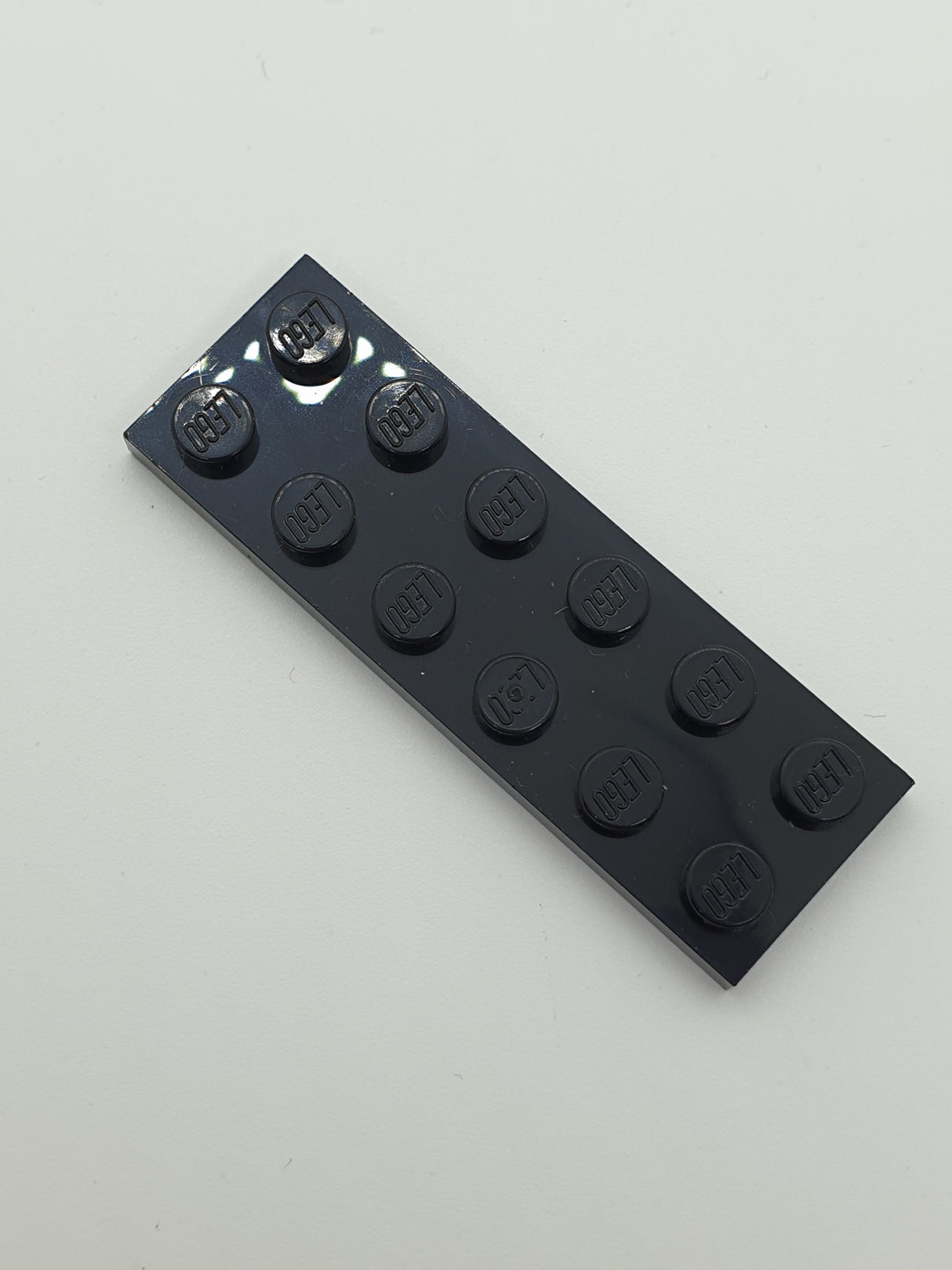 2x6 Platte schwarz black