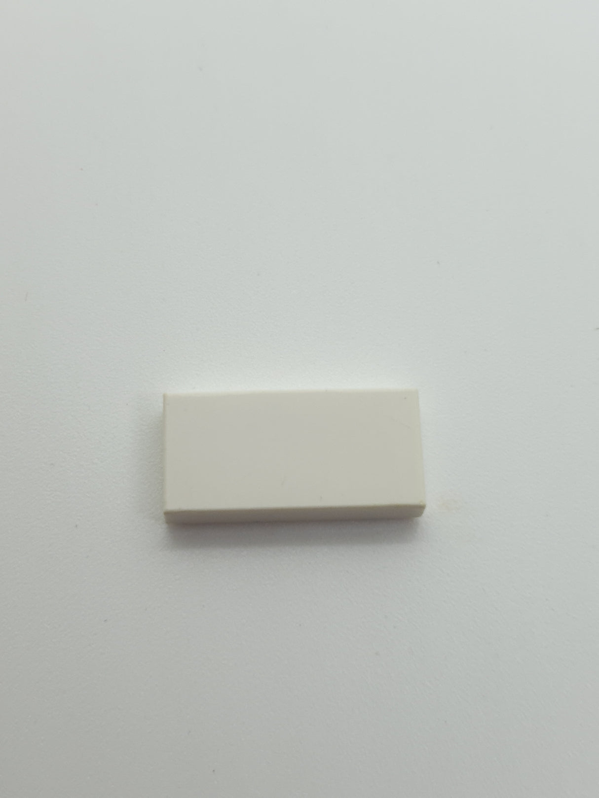 1x2 Fliese ohne Nut alte Version weiß white